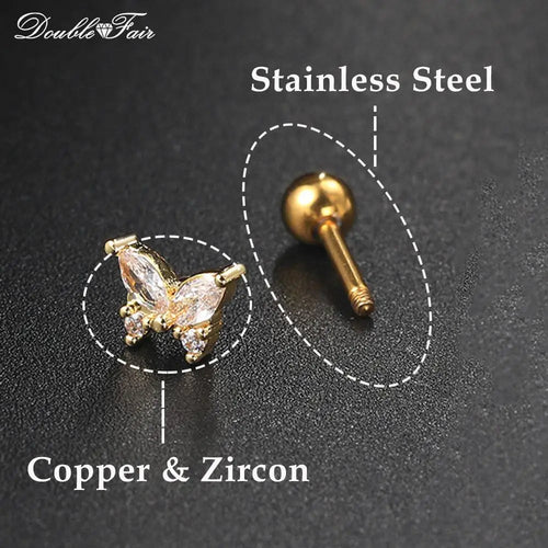 Dainty Y2k Ear Piercing Helix Daith Snug Earrings