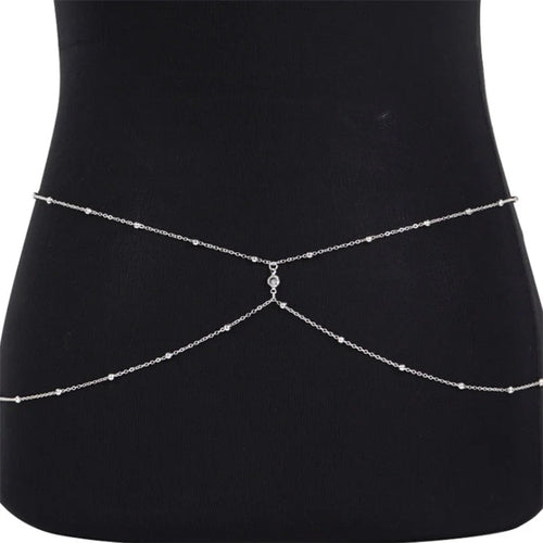 Rhinestone Belly Chain